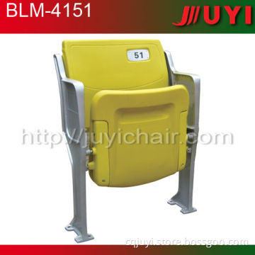 OEM outdoor indoor plastic fireproof audience chair market audience seat factory price plastic chair distributor BLM-4151